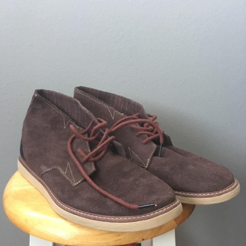 brown ankle boots